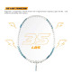 Apacs Asgardia Control (73 grams Ultra Lightweight) Made in Vietnam | Japanese Graphite Unstrung Badminton Racket with Full Cover | G2-4 1/8 inches (Orange) Apacs Asgardia Control (73 grams Ultra Lightweight) Made in Vietnam | Japanese Graphite Unstrung Badminton Racket with Full Cover | G2-4 1/8 inches (Orange)