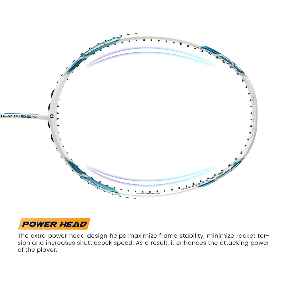 Apacs Asgardia Control (73 grams Ultra Lightweight) Made in Vietnam | Japanese Graphite Unstrung Badminton Racket with Full Cover | G2-4 1/8 inches (Orange) Apacs Asgardia Control (73 grams Ultra Lightweight) Made in Vietnam | Japanese Graphite Unstrung Badminton Racket with Full Cover | G2-4 1/8 inches (Orange)