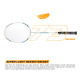 Apacs Asgardia Control (73 grams Ultra Lightweight) Made in Vietnam | Japanese Graphite Unstrung Badminton Racket with Full Cover | G2-4 1/8 inches (Orange) Apacs Asgardia Control (73 grams Ultra Lightweight) Made in Vietnam | Japanese Graphite Unstrung Badminton Racket with Full Cover | G2-4 1/8 inches (Orange)
