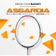 Apacs Asgardia Control (73 grams Ultra Lightweight) Made in Vietnam | Japanese Graphite Unstrung Badminton Racket with Full Cover | G2-4 1/8 inches (Orange) Apacs Asgardia Control (73 grams Ultra Lightweight) Made in Vietnam | Japanese Graphite Unstrung Badminton Racket with Full Cover | G2-4 1/8 inches (Orange)