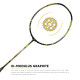Apacs Finapi 232 Limited Edition (38 LBS Mega Tension) Made in Vietnam | Japanese Graphite Unstrung Badminton Racket (Black Red Gold) Apacs Finapi 232 Limited Edition (38 LBS Mega Tension) Made in Vietnam | Japanese Graphite Unstrung Badminton Racket (Black Red Gold)