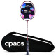 Apacs Finapi 232 (Unstrung, 38 LBS Max Tension) Made in Vietnam | 100% Japanese Graphite | High Modulus | High Power Badminton Racket with Free Full Cover | G1-4 1/4 inches (Black) Apacs Finapi 232 (Unstrung, 38 LBS Max Tension) Made in Vietnam | 100% Japanese Graphite | High Modulus | High Power Badminton Racket with Free Full Cover | G1-4 1/4 inches (Black)