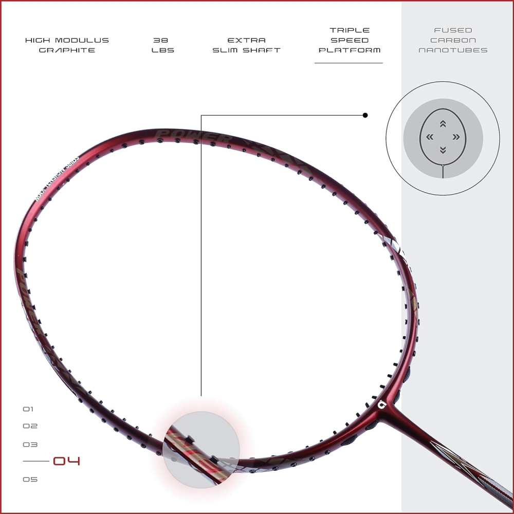 Apacs Finapi 232 (Unstrung, 38 LBS Max Tension) Made in Vietnam | 100% Japanese Graphite | High Modulus | High Power Badminton Racket with Free Full Cover | G1-4 1/4 inches (Black) Apacs Finapi 232 (Unstrung, 38 LBS Max Tension) Made in Vietnam | 100% Japanese Graphite | High Modulus | High Power Badminton Racket with Free Full Cover | G1-4 1/4 inches (Black)