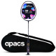 Apacs Finapi 232 (Unstrung, 38 LBS Max Tension) Made in Vietnam | 100% Japanese Graphite | High Modulus | High Power Badminton Racket with Free Full Cover | G1-4 1/4 inches (Black) Apacs Finapi 232 (Unstrung, 38 LBS Max Tension) Made in Vietnam | 100% Japanese Graphite | High Modulus | High Power Badminton Racket with Free Full Cover | G1-4 1/4 inches (Black)