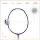 Apacs Finapi 232 (Unstrung, 38 LBS Max Tension) Made in Vietnam | 100% Japanese Graphite | High Modulus | High Power Badminton Racket with Free Full Cover | G1-4 1/4 inches (Black) Apacs Finapi 232 (Unstrung, 38 LBS Max Tension) Made in Vietnam | 100% Japanese Graphite | High Modulus | High Power Badminton Racket with Free Full Cover | G1-4 1/4 inches (Black)