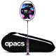 Apacs Finapi 232 (Unstrung, 38 LBS Max Tension) Made in Vietnam | 100% Japanese Graphite | High Modulus | High Power Badminton Racket with Free Full Cover | G1-4 1/4 inches (Black) Apacs Finapi 232 (Unstrung, 38 LBS Max Tension) Made in Vietnam | 100% Japanese Graphite | High Modulus | High Power Badminton Racket with Free Full Cover | G1-4 1/4 inches (Black)