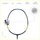 Apacs Finapi 232 (Unstrung, 38 LBS Max Tension) Made in Vietnam | 100% Japanese Graphite | High Modulus | High Power Badminton Racket with Free Full Cover | G1-4 1/4 inches (Black) Apacs Finapi 232 (Unstrung, 38 LBS Max Tension) Made in Vietnam | 100% Japanese Graphite | High Modulus | High Power Badminton Racket with Free Full Cover | G1-4 1/4 inches (Black)