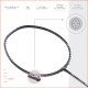 Apacs Finapi 232 (Unstrung, 38 LBS Max Tension) Made in Vietnam | 100% Japanese Graphite | High Modulus | High Power Badminton Racket with Free Full Cover | G1-4 1/4 inches (Black) Apacs Finapi 232 (Unstrung, 38 LBS Max Tension) Made in Vietnam | 100% Japanese Graphite | High Modulus | High Power Badminton Racket with Free Full Cover | G1-4 1/4 inches (Black)