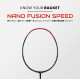 Apacs Nano Fusion Speed 722 (76 grams, Made in Vietnam) Ulta Light Weight | Japanese Graphite Unstrung Badminton Racket with Free Full Cover | G2-4 1/8 inches (Grey) Apacs Nano Fusion Speed 722 (76 grams, Made in Vietnam) Ulta Light Weight | Japanese Graphite Unstrung Badminton Racket with Free Full Cover | G2-4 1/8 inches (Grey)