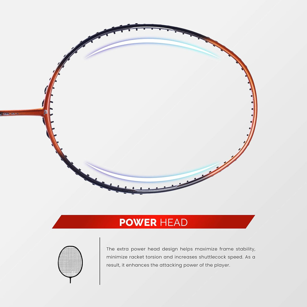 Apacs Nano Fusion Speed 722 (76 grams, Made in Vietnam) Ulta Light Weight | Japanese Graphite Unstrung Badminton Racket with Free Full Cover | G2-4 1/8 inches (Grey) Apacs Nano Fusion Speed 722 (76 grams, Made in Vietnam) Ulta Light Weight | Japanese Graphite Unstrung Badminton Racket with Free Full Cover | G2-4 1/8 inches (Grey)