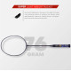 Apacs Nano Fusion Speed 722 (76 grams, Made in Vietnam) Ulta Light Weight | Japanese Graphite Unstrung Badminton Racket with Free Full Cover | G2-4 1/8 inches (Grey) Apacs Nano Fusion Speed 722 (76 grams, Made in Vietnam) Ulta Light Weight | Japanese Graphite Unstrung Badminton Racket with Free Full Cover | G2-4 1/8 inches (Grey)
