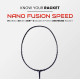 Apacs Nano Fusion Speed 722 (76 grams, Made in Vietnam) Ulta Light Weight | Japanese Graphite Unstrung Badminton Racket with Free Full Cover | G2-4 1/8 inches (Grey) Apacs Nano Fusion Speed 722 (76 grams, Made in Vietnam) Ulta Light Weight | Japanese Graphite Unstrung Badminton Racket with Free Full Cover | G2-4 1/8 inches (Grey)