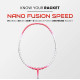 Apacs Nano Fusion Speed 722 (76 grams, Made in Vietnam) Ulta Light Weight | Japanese Graphite Unstrung Badminton Racket with Free Full Cover | G2-4 1/8 inches (Grey) Apacs Nano Fusion Speed 722 (76 grams, Made in Vietnam) Ulta Light Weight | Japanese Graphite Unstrung Badminton Racket with Free Full Cover | G2-4 1/8 inches (Grey)