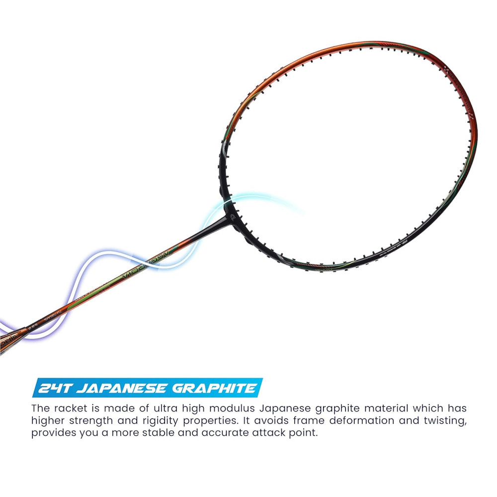 Apacs Asgardia Lite (73 grams Ultra Lightweight) Made in Vietnam | Japanese Graphite Unstrung Badminton Racket with Full Cover | G2-4 1/8 inches (Purple) Apacs Asgardia Lite (73 grams Ultra Lightweight) Made in Vietnam | Japanese Graphite Unstrung Badminton Racket with Full Cover | G2-4 1/8 inches (Purple)