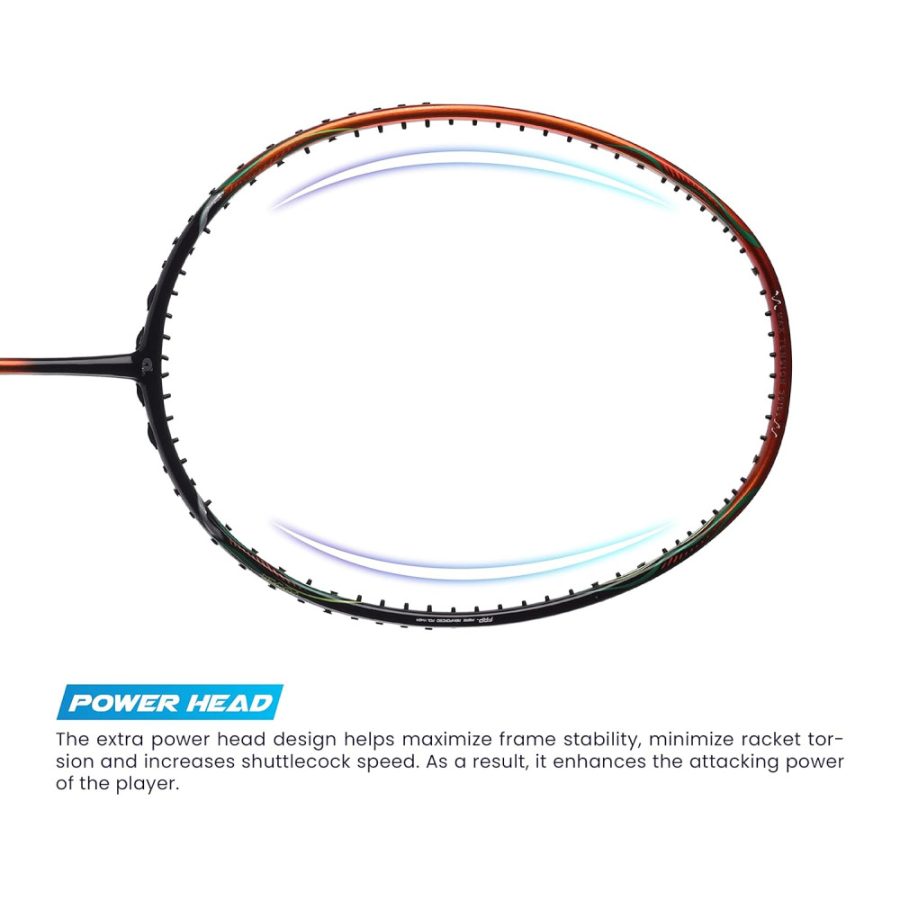 Apacs Asgardia Lite (73 grams Ultra Lightweight) Made in Vietnam | Japanese Graphite Unstrung Badminton Racket with Full Cover | G2-4 1/8 inches (Purple) Apacs Asgardia Lite (73 grams Ultra Lightweight) Made in Vietnam | Japanese Graphite Unstrung Badminton Racket with Full Cover | G2-4 1/8 inches (Purple)