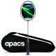 Apacs Asgardia Lite (73 grams Ultra Lightweight) Made in Vietnam | Japanese Graphite Unstrung Badminton Racket with Full Cover | G2-4 1/8 inches (Purple) Apacs Asgardia Lite (73 grams Ultra Lightweight) Made in Vietnam | Japanese Graphite Unstrung Badminton Racket with Full Cover | G2-4 1/8 inches (Purple)