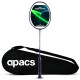 Apacs Asgardia Lite (73 grams Ultra Lightweight) Made in Vietnam | Japanese Graphite Unstrung Badminton Racket with Full Cover | G2-4 1/8 inches (Purple) Apacs Asgardia Lite (73 grams Ultra Lightweight) Made in Vietnam | Japanese Graphite Unstrung Badminton Racket with Full Cover | G2-4 1/8 inches (Purple)