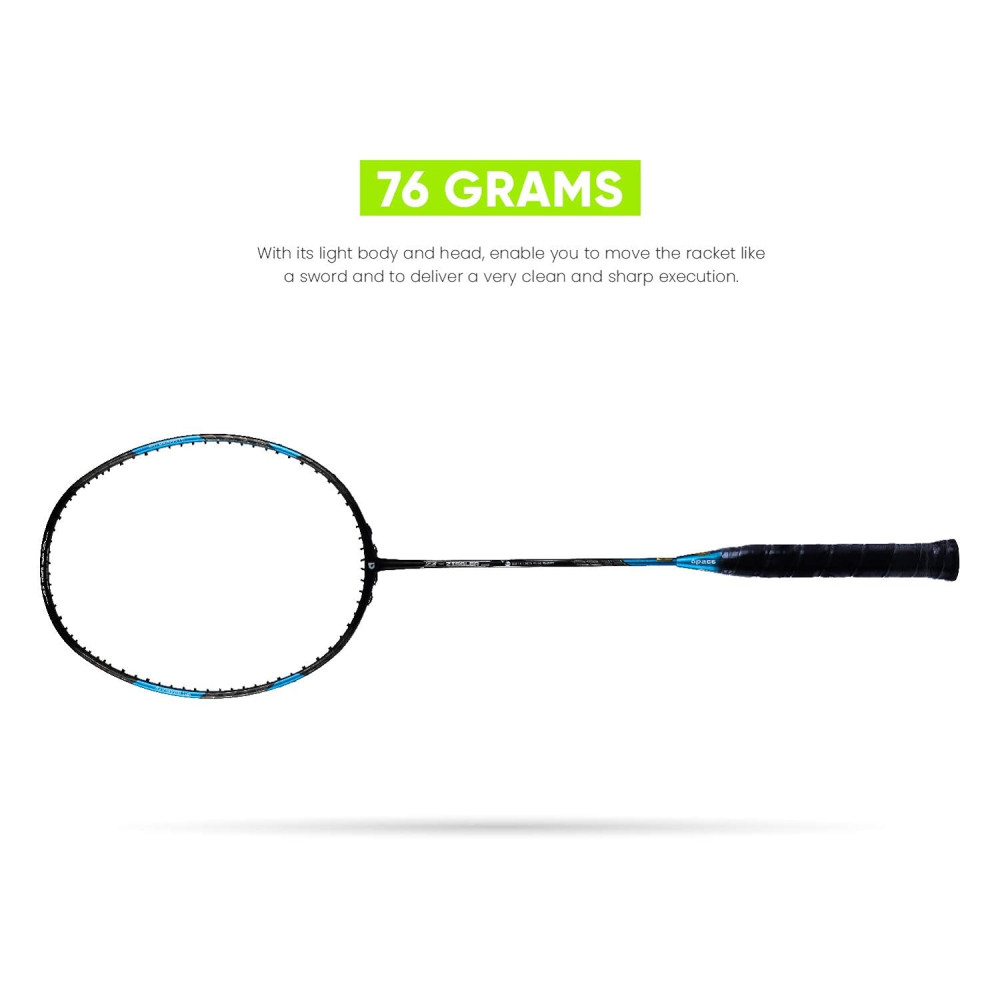 Apacs Z-Ziggler Lite (76g, 33 LBS) Unstrung Badminton Racquet with Full Cover (Black/Blue) Apacs Z-Ziggler Lite (76g, 33 LBS) Unstrung Badminton Racquet with Full Cover (Black/Blue)