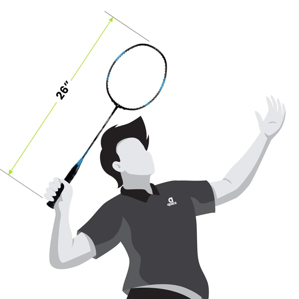 Apacs Z-Ziggler Lite (76g, 33 LBS) Unstrung Badminton Racquet with Full Cover (Black/Blue) Apacs Z-Ziggler Lite (76g, 33 LBS) Unstrung Badminton Racquet with Full Cover (Black/Blue)