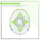 Apacs Speed Pro 900 Strung | Head Heavy Badminton Racket for Intermediate Players (White Green) Apacs Speed Pro 900 Strung | Head Heavy Badminton Racket for Intermediate Players (White Green)