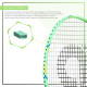 Apacs Speed Pro 900 Strung | Head Heavy Badminton Racket for Intermediate Players (White Green) Apacs Speed Pro 900 Strung | Head Heavy Badminton Racket for Intermediate Players (White Green)