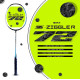 APACS Z-Ziggler 72 (30 LBS, 72g) Unstrung Badminton Racket with Full Cover (Black Blue) APACS Z-Ziggler 72 (30 LBS, 72g) Unstrung Badminton Racket with Full Cover (Black Blue)