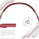 Apacs Finapi 232 Xtra Power (40LBS, 100% Top Grade UHM Japanese Graphite) Extra Strong Professional Unstrung Badminton Racket with Free Full Cover (Red Gold) Apacs Finapi 232 Xtra Power (40LBS, 100% Top Grade UHM Japanese Graphite) Extra Strong Professional Unstrung Badminton Racket with Free Full Cover (Red Gold)