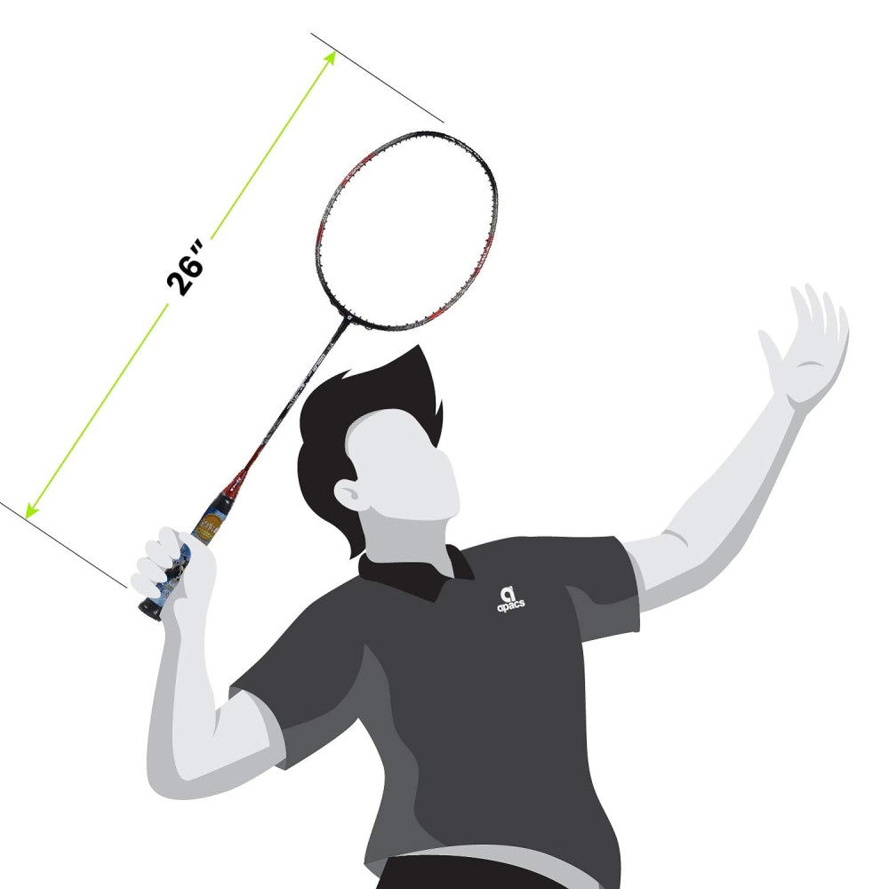 Apacs Z-Ziggler Lite 76g, 33 LBS Unstrung Graphite Badminton Racquet with Full Cover (Black/Red) Apacs Z-Ziggler Lite 76g, 33 LBS Unstrung Graphite Badminton Racquet with Full Cover (Black/Red)