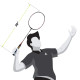 Apacs Z-Ziggler Lite 76g, 33 LBS Unstrung Graphite Badminton Racquet with Full Cover (Black/Red) Apacs Z-Ziggler Lite 76g, 33 LBS Unstrung Graphite Badminton Racquet with Full Cover (Black/Red)
