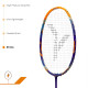 YOUNG (Malaysia) Fury 17 Graphite Professional Badminton Racket, Lightweight, Head Light, One Piece High Modulus 24-Ton Graphite (Orange/Blue), Strung, Includes Full Cover YOUNG (Malaysia) Fury 17 Graphite Professional Badminton Racket, Lightweight, Head Light, One Piece High Modulus 24-Ton Graphite (Orange/Blue), Strung, Includes Full Cover