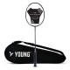 Young Black Bird P11 (30T Top Grade Japanese Graphite, 32LBS) Power-Speed Frame, Head Heavy Performance Grade Badminton Racket with Full Cover Young Black Bird P11 (30T Top Grade Japanese Graphite, 32LBS) Power-Speed Frame, Head Heavy Performance Grade Badminton Racket with Full Cover