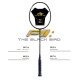 Young Black Bird P11 (30T Top Grade Japanese Graphite, 32LBS) Power-Speed Frame, Head Heavy Performance Grade Badminton Racket with Full Cover Young Black Bird P11 (30T Top Grade Japanese Graphite, 32LBS) Power-Speed Frame, Head Heavy Performance Grade Badminton Racket with Full Cover