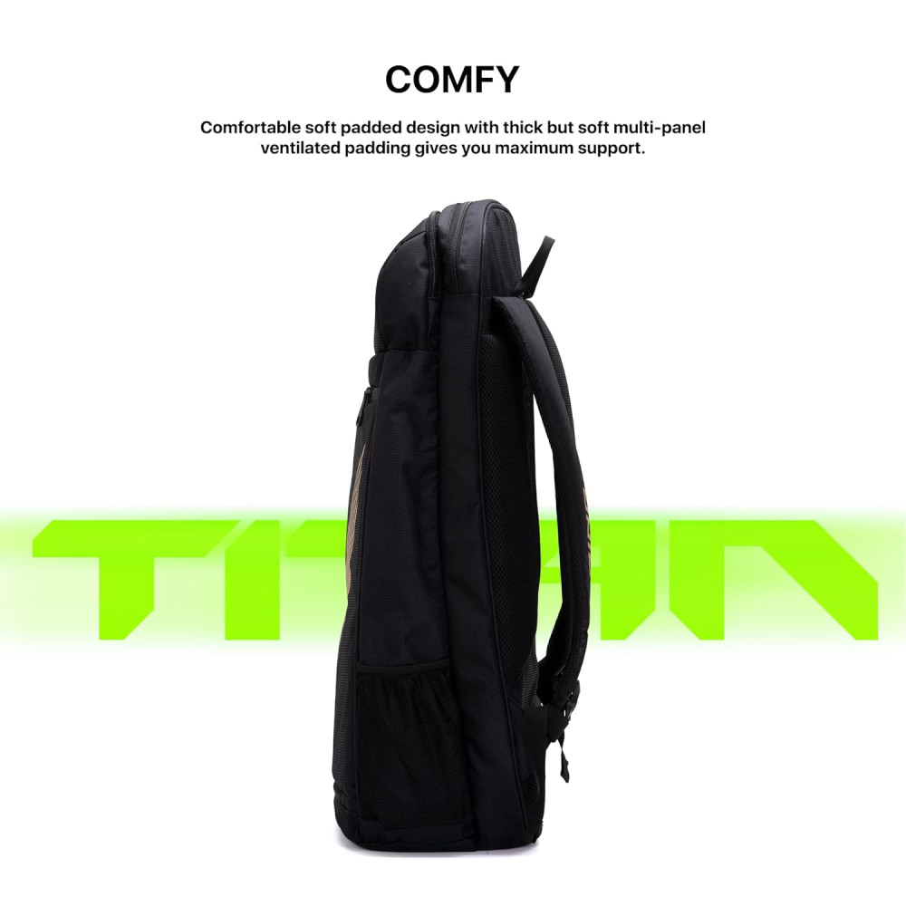 Li-Ning Titan Polyester Badminton Back Pack Li-Ning Titan Polyester Badminton Back Pack