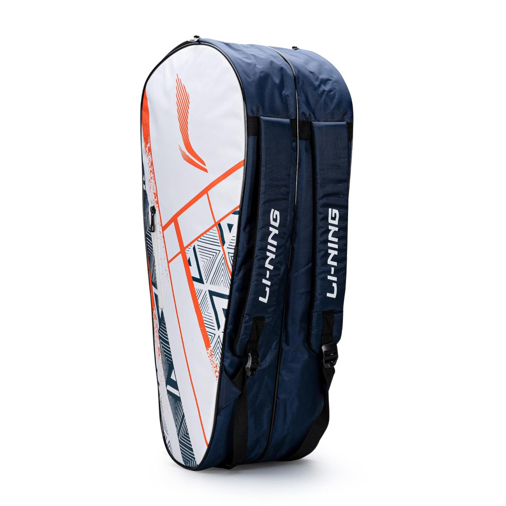 Li-Ning Raider Max Double Zipper Polyester Badminton Kit Bag | Unbreakable Zippers | Easy Mobility | Unisex - Men, Boys, Girls, Women Li-Ning Raider Max Double Zipper Polyester Badminton Kit Bag | Unbreakable Zippers | Easy Mobility | Unisex - Men, Boys, Girls, Women