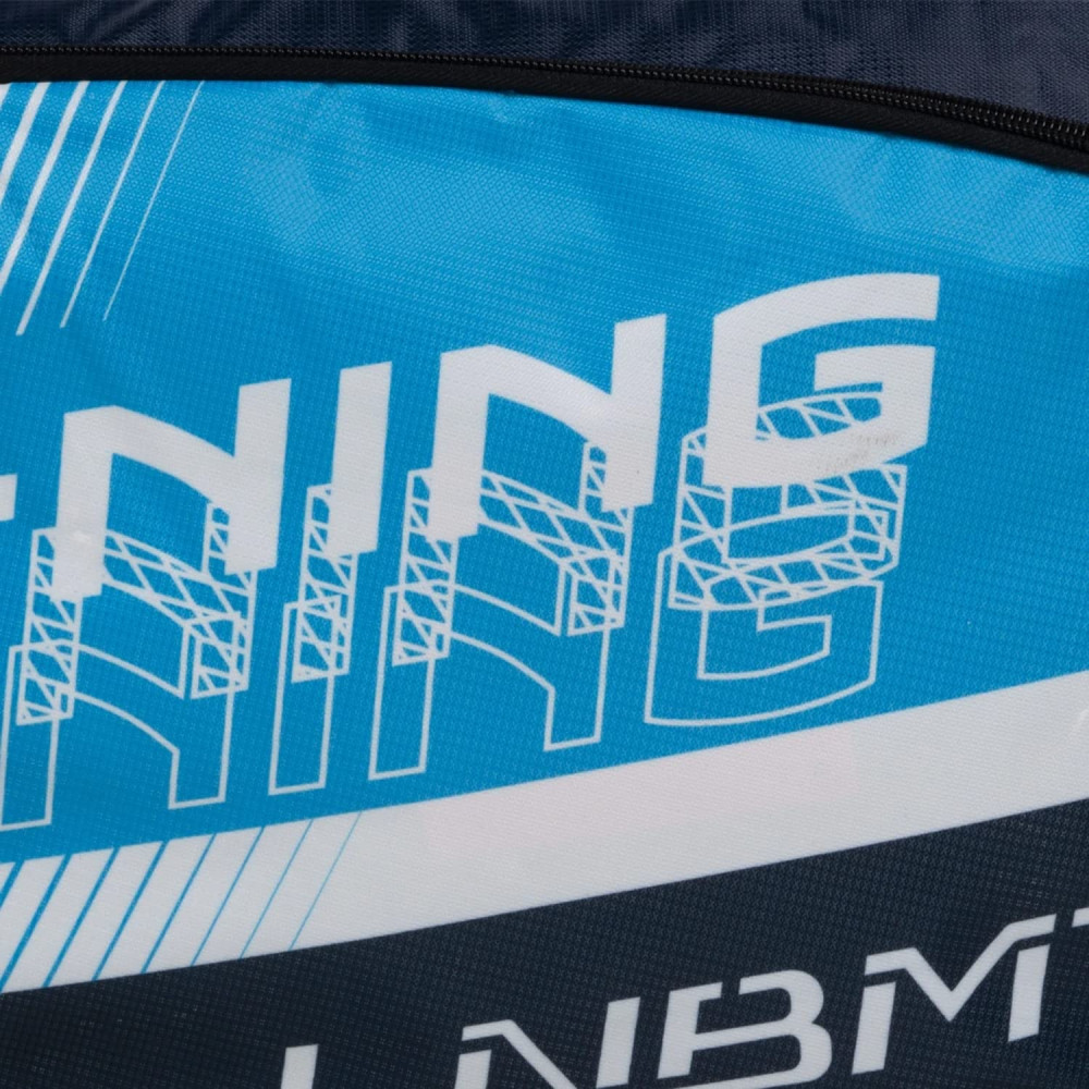 Li-Ning Spike Triple Compartment with Side Pouch (9 in 1) Badminton Kit Bag (Navy/Turquoise Blue) Li-Ning Spike Triple Compartment with Side Pouch (9 in 1) Badminton Kit Bag (Navy/Turquoise Blue)