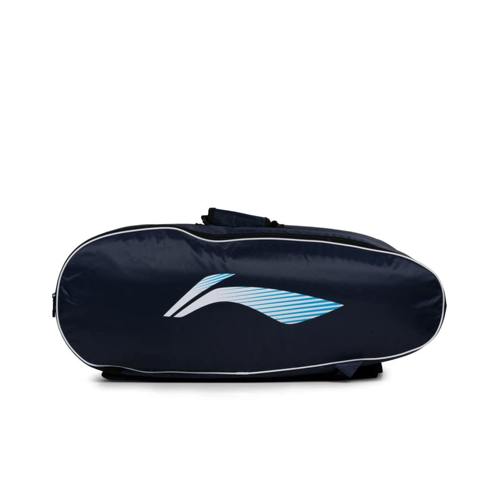 Li-Ning Spike Triple Compartment with Side Pouch (9 in 1) Badminton Kit Bag (Navy/Turquoise Blue) Li-Ning Spike Triple Compartment with Side Pouch (9 in 1) Badminton Kit Bag (Navy/Turquoise Blue)