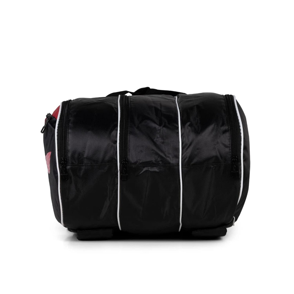 Li-Ning Hustler Triple Compartment with Side Pouch (9 in 1) Badminton Kit Bag (Navy/Turquoise Blue) Li-Ning Hustler Triple Compartment with Side Pouch (9 in 1) Badminton Kit Bag (Navy/Turquoise Blue)