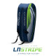 Li-Ning Stripe Double Zipper Polyester Badminton Kit Bag Li-Ning Stripe Double Zipper Polyester Badminton Kit Bag