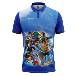 India Master Blaster Sachin Tendulkar Fan Jersey