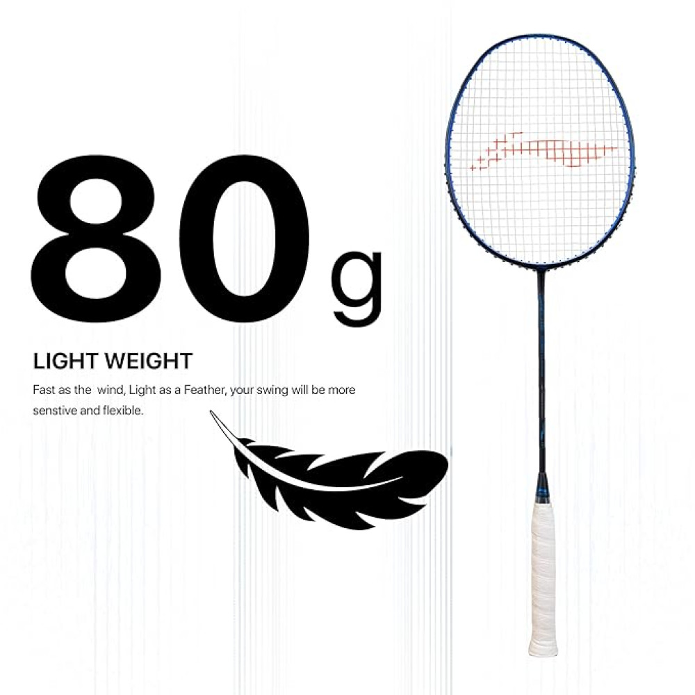 Li-Ning Wind Lite Stealth 80 Badminton Racket Li-Ning Wind Lite Stealth 80 Badminton Racket