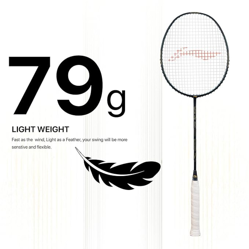 Li-Ning Wind Lite Stealth 79 Badminton Racket Li-Ning Wind Lite Stealth 79 Badminton Racket