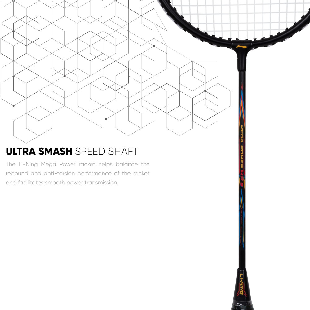 Li-Ning Mega Power 9 Badminton Racket Li-Ning Mega Power 9 Badminton Racket