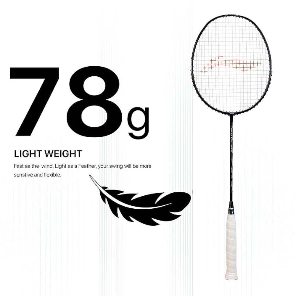 Li-Ning Wind Lite Stealth 78 Badminton Racket Li-Ning Wind Lite Stealth 78 Badminton Racket