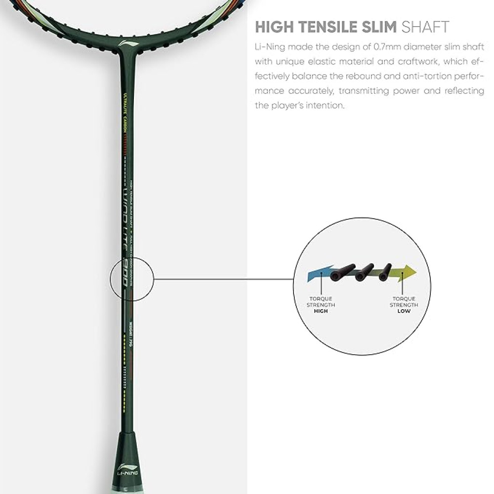 Li-Ning Wind Lite 800 Badminton Racket Li-Ning Wind Lite 800 Badminton Racket