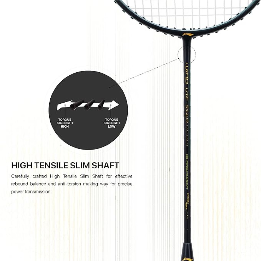 Li-Ning Wind Lite Stealth 79 Badminton Racket Li-Ning Wind Lite Stealth 79 Badminton Racket