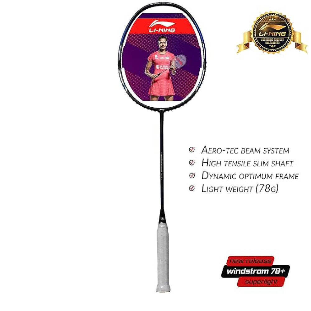 Li-Ning Windstorm 78+ Badminton Racket Li-Ning Windstorm 78+ Badminton Racket