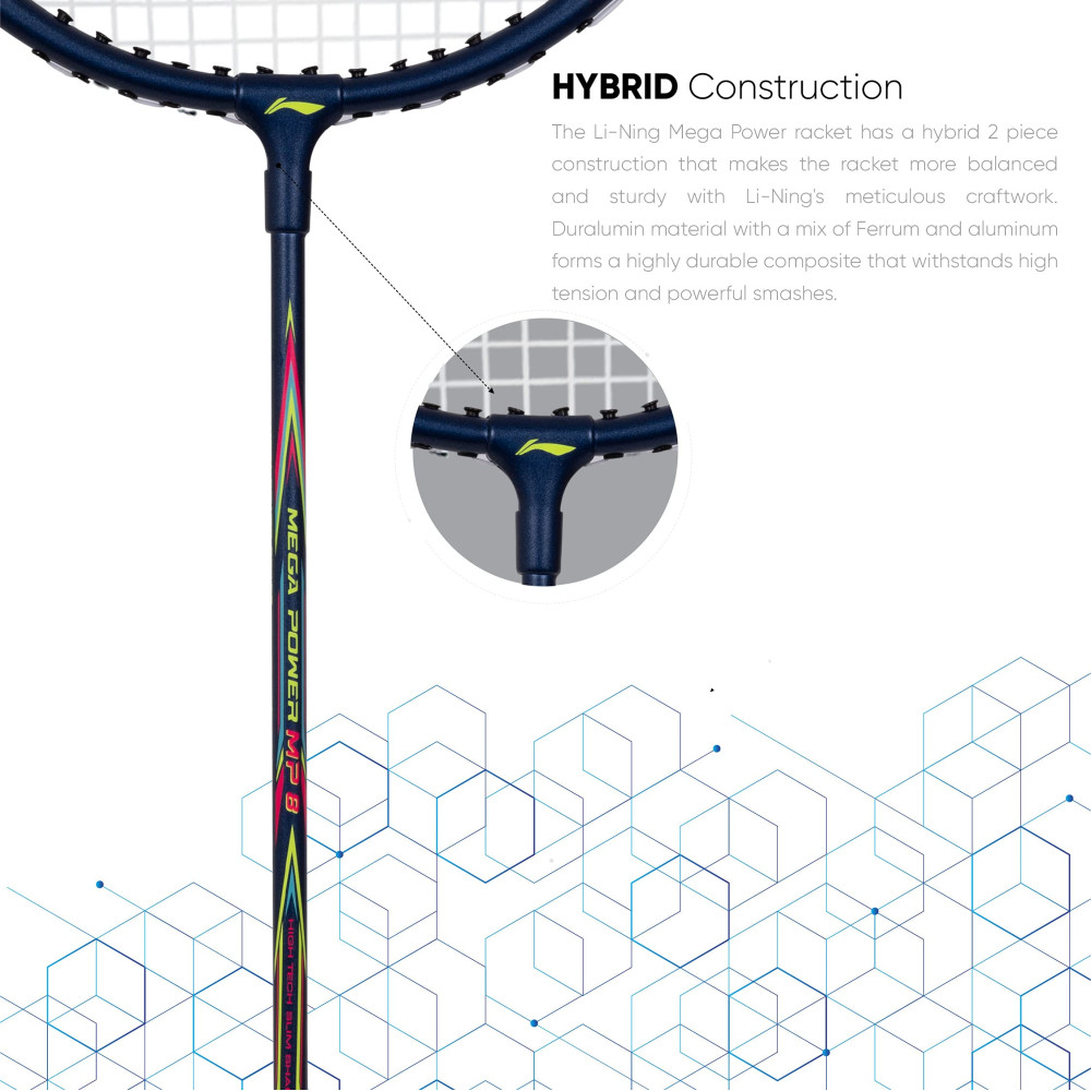 Li-Ning Mega Power 8 Badminton Racket Li-Ning Mega Power 8 Badminton Racket