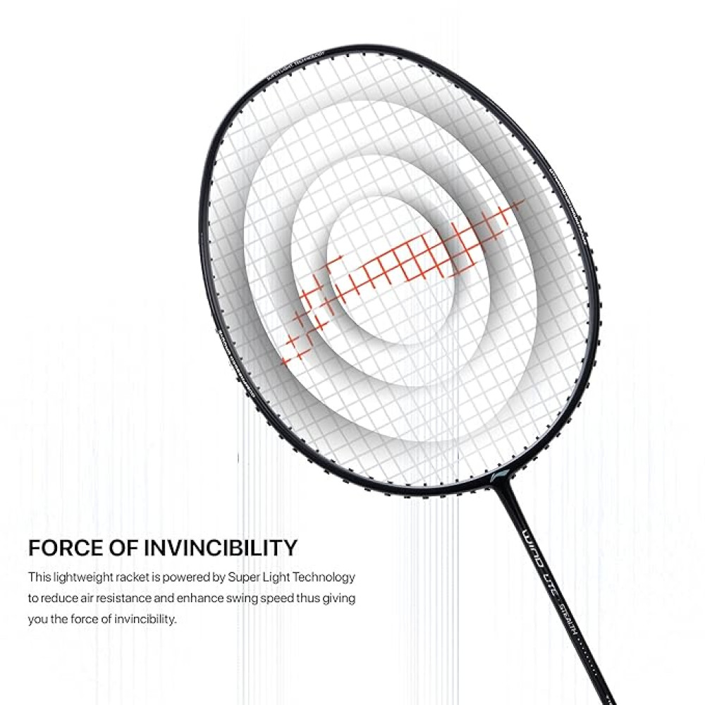 Li-Ning Wind Lite Stealth 78 Badminton Racket Li-Ning Wind Lite Stealth 78 Badminton Racket