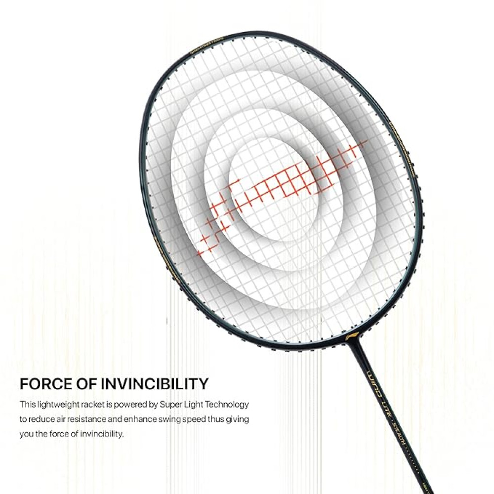 Li-Ning Wind Lite Stealth 79 Badminton Racket Li-Ning Wind Lite Stealth 79 Badminton Racket
