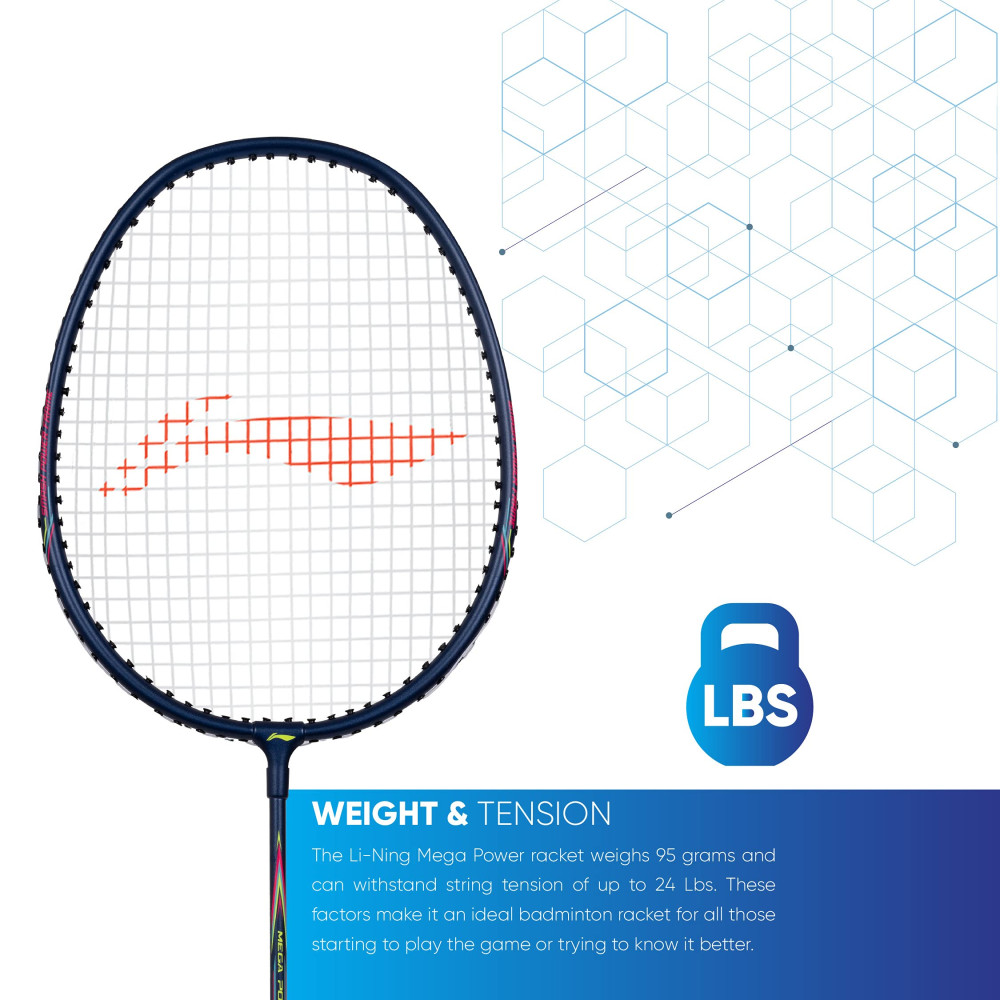 Li-Ning Mega Power 8 Badminton Racket Li-Ning Mega Power 8 Badminton Racket
